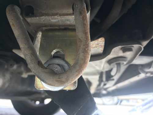 Кенгурятник WT003-4 (нерж.) З написом для Opel Vivaro 2001-2015 