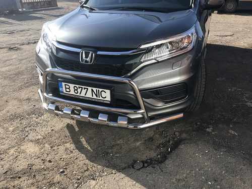 Передній захист WT003-ST-V2 (нерж.) для Honda CRV 2012-2016 