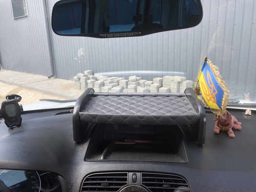 Полиця на панель (ECO-GREY) для Renault Kangoo 2008-2020 рр.