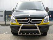 Кенгурятник WT003 (нерж.) 51мм, без напису для Mercedes Sprinter 2006-2018 