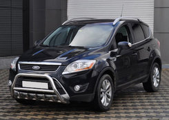 Кенгурятник WT003 (нерж.) для Ford Kuga 2008-2013 