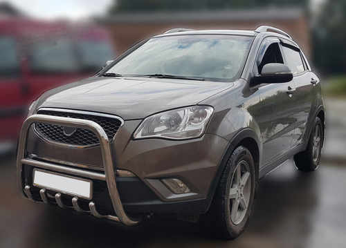 Кенгурятник F1-40 (нерж.) для SsangYong Korando 2010-2019