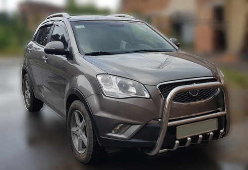 Кенгурятник F1-40 (нерж.) для SsangYong Korando 2010-2019
