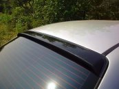 Задній дашок (DDU, ABS-пластик) матова для Chevrolet Aveo T200 2002-2008 рр.