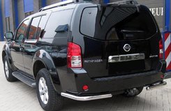 Задня дуга AK003 (нерж) для Nissan Pathfinder R51 2005-2014рр