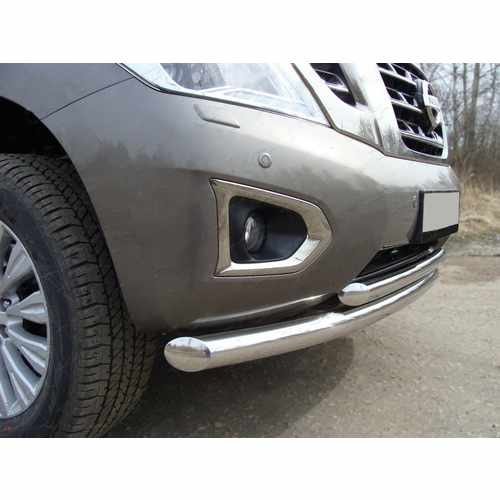 Передній захист ST014 (нерж) для Toyota Rav 4 2013-2018 