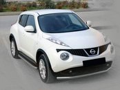 Передній захист ST008-2 (нерж) для Nissan Juke 2010-2019 
