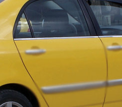 Зовнішня окантовка стекол (4 шт, нерж.) для Toyota Corolla 2002-2007 років