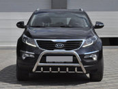 Кенгурятник WT003 (нерж.) для Kia Sportage 2010-2015 
