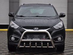 Передняя дуга WT003 (нерж.) для Hyundai IX-35 2010-2015
