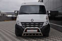 Кенгурятник WT003 (нерж.) для Opel Movano B 2010-2021