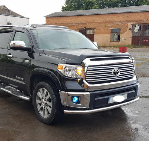 Передній захист ST008 (нерж) для Toyota Tundra 2007+ 