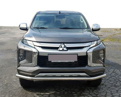Передняя защита ST008 (нерж) для Fiat Fullback 2016+