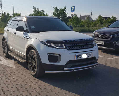Передній захист ST014-1 (нерж) для Range Rover Evoque 2012-2018 