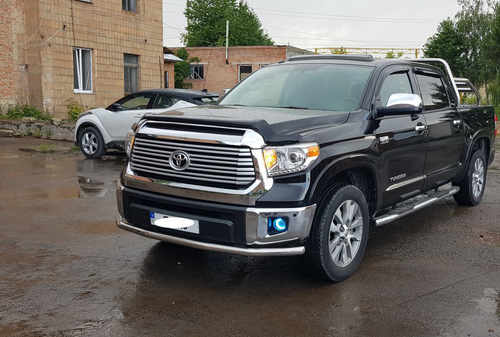 Передній захист ST008 (нерж) для Toyota Tundra 2007+ 
