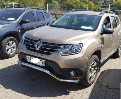 Кенгурятник WT008 (нерж.) для Renault Duster 2018+ рр