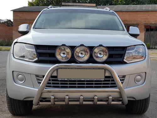 Кенгурятник WT003 (нерж) для Volkswagen Amarok 2010-2022 