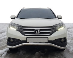 Передняя защита ST007 (нерж.) для Honda CRV 2012-2016 гг