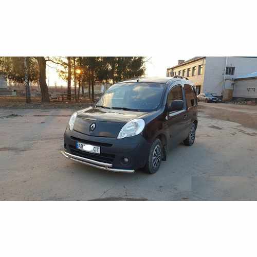 Передній захист ST014 (нерж.) d60/60 для Renault Kangoo 2008-2020 
