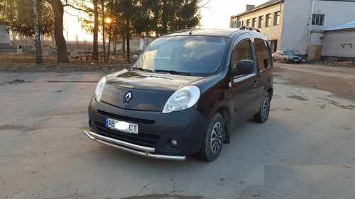 Передній захист ST014 (нерж.) d60/42 для Renault Kangoo 2008-2020 