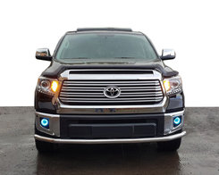 Передній захист ST008 (нерж) для Toyota Tundra 2007+ 