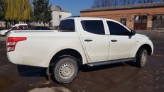 Бокові пороги Premium (2 шт., нерж.) Ø60 для Fiat Fullback 2016-2024 рр