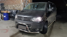 Кенгурятник WT006ST (нерж) для Volkswagen T5 2010-2015 