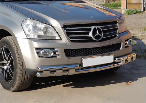 Передня дуга ST015 (нерж.) для Mercedes GL сlass X164