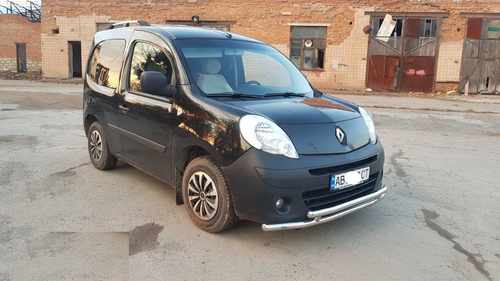 Передній захист ST014 (нерж.) d60/42 для Renault Kangoo 2008-2020 
