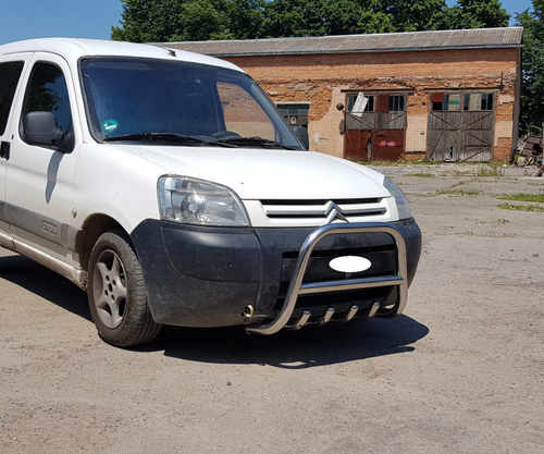 Кенгурятник WT003 нерж.) 60мм для Citroen Berlingo 1996-2008 