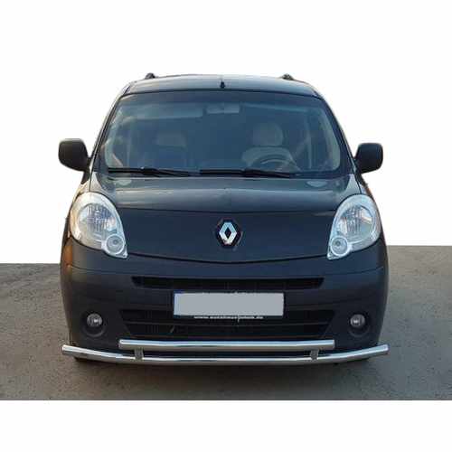 Передній захист ST014 (нерж.) d60/60 для Renault Kangoo 2008-2020 