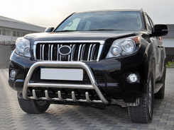 Кенгурятник WT003 (нерж) для Toyota Land Cruiser Prado 150