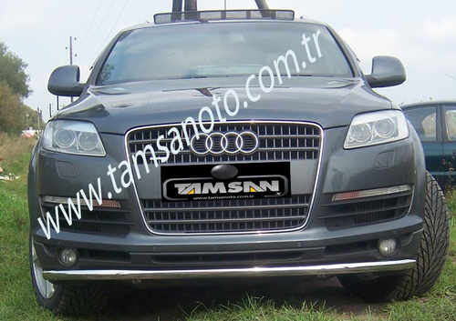 Передній захист ST008 (нерж.) d42 для Ауди Q7 2005-2015 