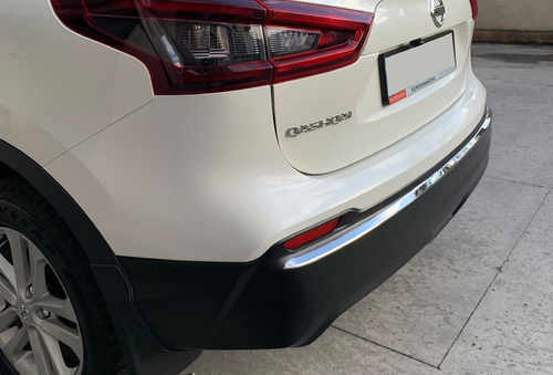 Кромка бампера (нерж) для Nissan Qashqai 2014-2021рр.