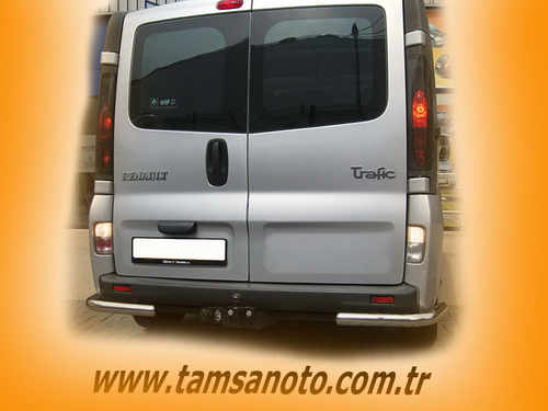 Задні куточки AK003 (нерж) для Nissan Primastar 2002-2014рр