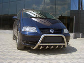 Кенгурятник WT003 (нерж) 51 мм для Volkswagen Sharan 1995-2010 