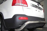 Задня дуга AK007 (нерж.) для Kia Sorento XM 2009-2014рр