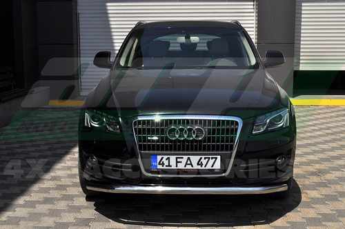 Передній захист ST008 (нерж.) d42 для Ауди Q7 2005-2015 