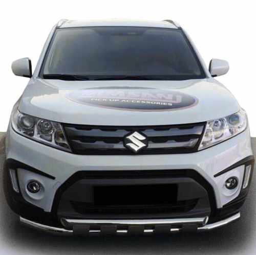 Передній вус ST015 (нерж) для Suzuki Vitara 2015+ 