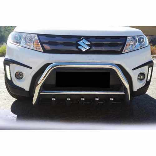 Кенгурятник WT003 (нерж) для Suzuki Vitara 2015+ 