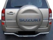 Задній захист AK005-1 (нерж) для Suzuki Grand Vitara 2005-2017 рр
