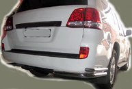 Задні куточки AK003-Double (2 шт., нерж) для Toyota Land Cruiser 200