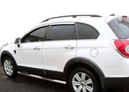 Бічні труби (2 шт., нерж) Ø51 для Chevrolet Captiva 2006-2019рр