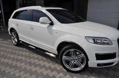 Бічні труби Ø70 (2 шт., Нерж.) d51 без пластикових вставок для Ауди Q5 2008-2017 рр