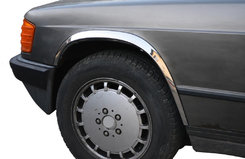 Накладки на арки 1982-1999 (4 шт, нерж) для Mercedes W201 (190)