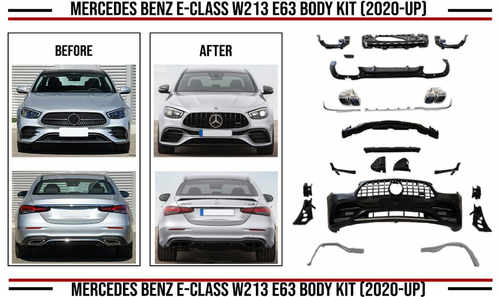 Комплект обвісів 2020-2024 AMG E63 для Mercedes E-сlass W213 2016+