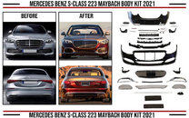 Комплект обвісів Maybach для Mercedes S-сlass W223