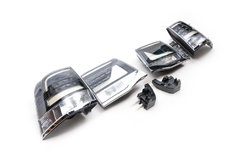 Задние фонари (Executive Black) для Toyota Land Cruiser 200 2016-2024