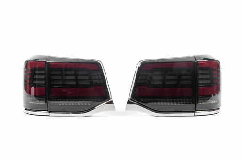 Задні ліхтарі (Sequential Red) для Toyota Land Cruiser 200 2016-2021