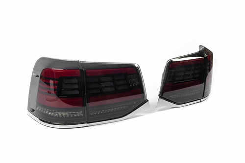Задні ліхтарі (Sequential Red) для Toyota Land Cruiser 200 2016-2021